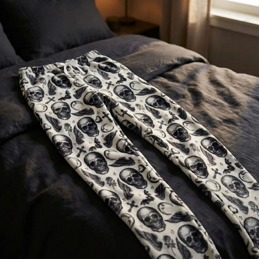 Gothic Pajama Pants – Eclipse Lovers 🖤